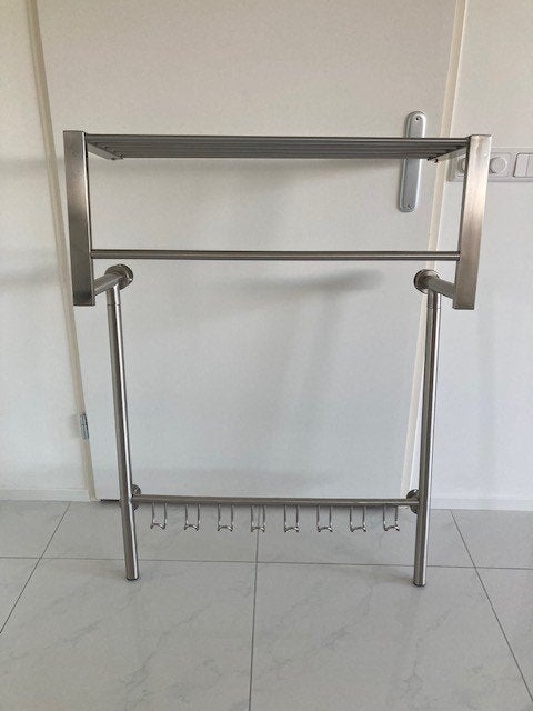 Design Kapstok, Gebruikt, 100 tot 150 cm, Metaal, Ophalen