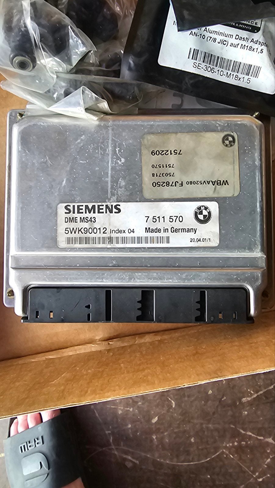 Siemens DME MS43 ECU voor BMW - Gebruikt, Ophalen