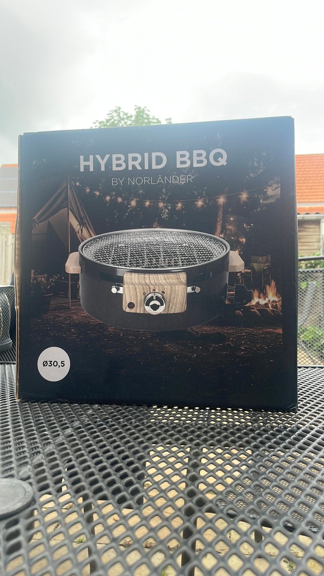hybrid bbq nieuw, Ophalen of Verzenden, Zo goed als nieuw