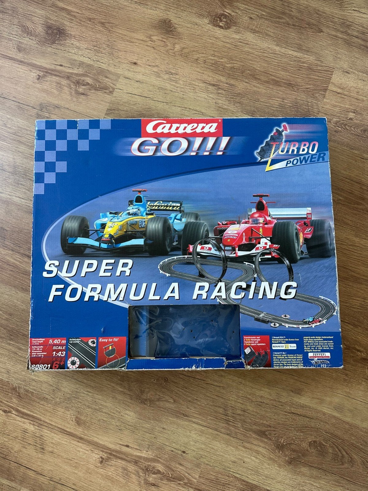 Carrera GO!!! Super Formula Racing racebaan, Ophalen, Carrera, Met looping, Elektrisch