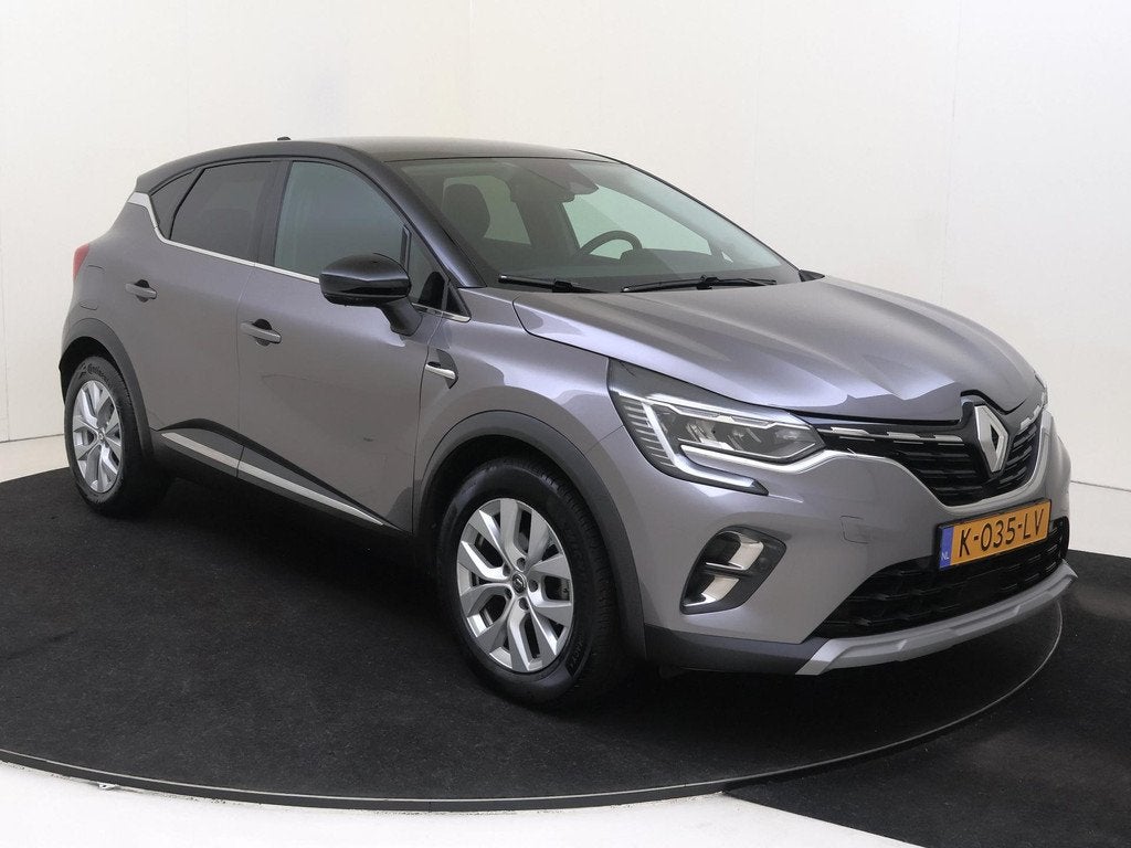 Renault Captur 1.3 TCe 140 PK Intens | Automaat | Parkeersen, Auto's, Renault, Gebruikt, 4 cilinders, Leder en Stof, Bedrijf