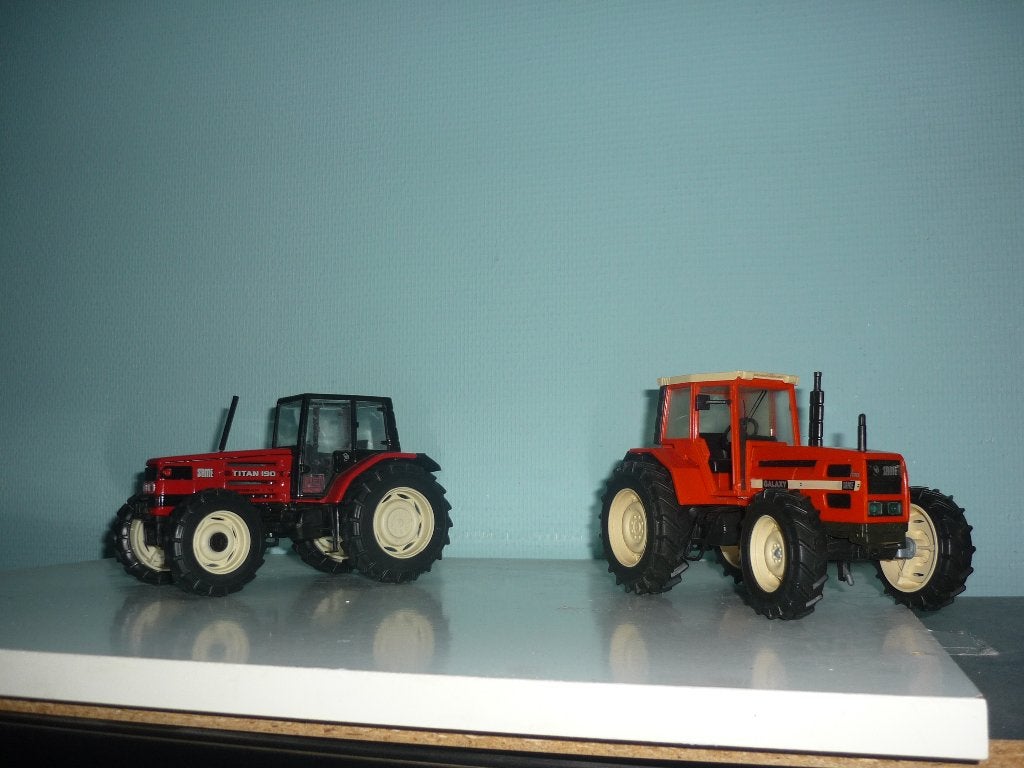 2 X SAME TREKKERS LANDBOUW, Verzenden, Gebruikt, Tractor of Landbouw
