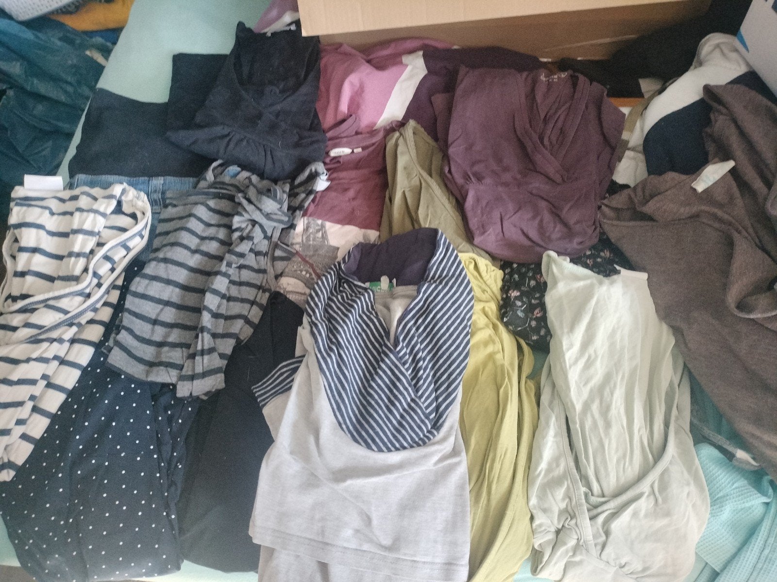 Zwangerschapskleding pakket M/L - Prenatal en meer, Maat 38/40 (M), Ophalen of Verzenden, Prenatal, Gedragen