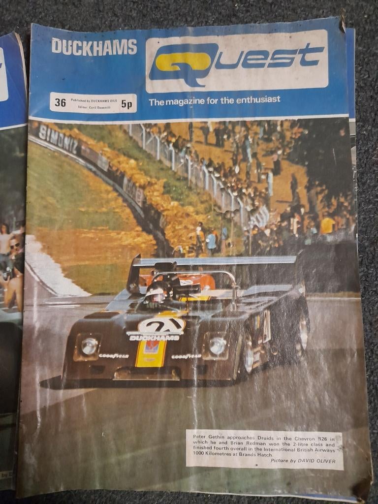 3x Engels tijdschrift Duckhams Quest, Ophalen of Verzenden, Auto's