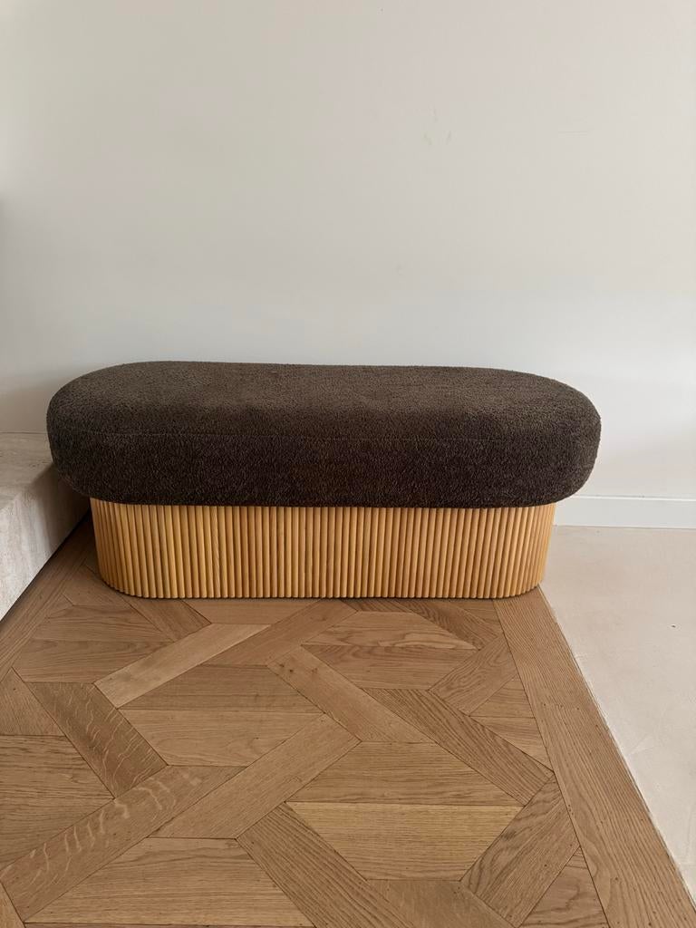 Westwing Nala bankje met opbergruimte, Ophalen, 50 tot 75 cm, Zo goed als nieuw, 100 tot 125 cm