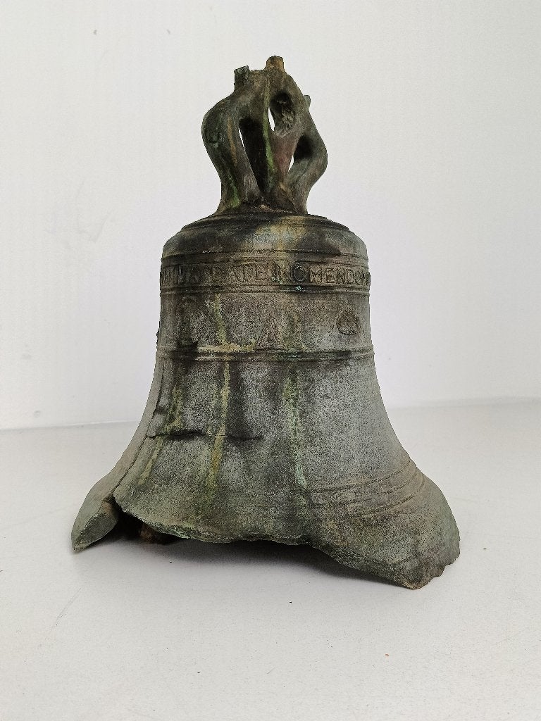 Geweldige Antieke bronze Kerkbel Anno 1679, Ophalen of Verzenden
