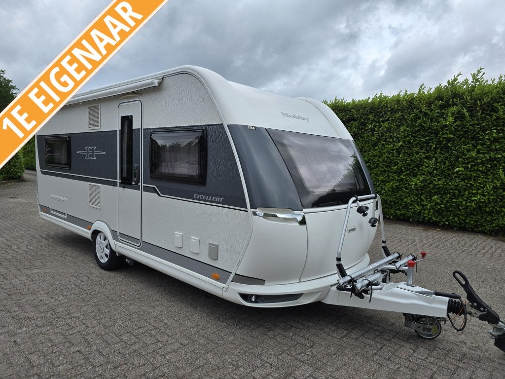 Hobby Excellent 540 UF Zakluifel Voortent Mover Fransbed, Caravans en Kamperen, Schokbreker, Rondzit, Hobby, Bedrijf