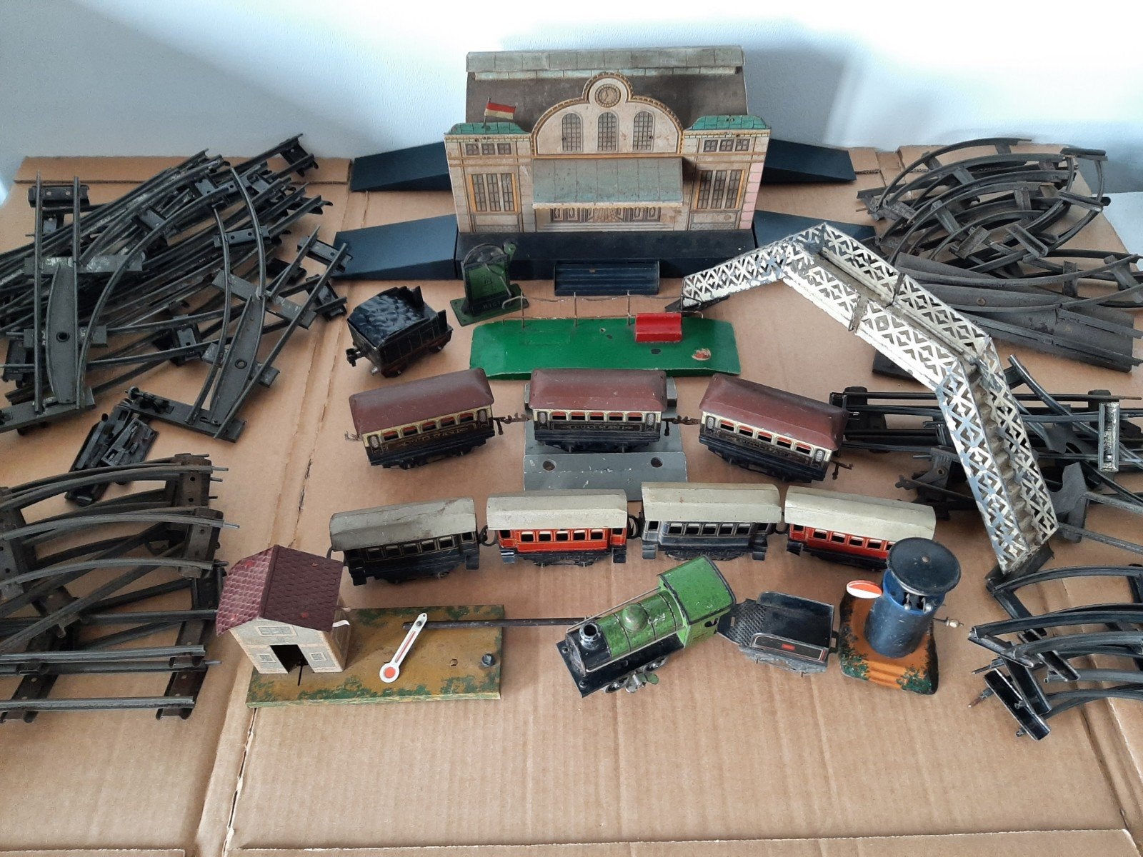 Trein, Tinplate,Hornby Mecano,Märklin,Bing,Karl Bub,Lehmann, Ophalen of Verzenden