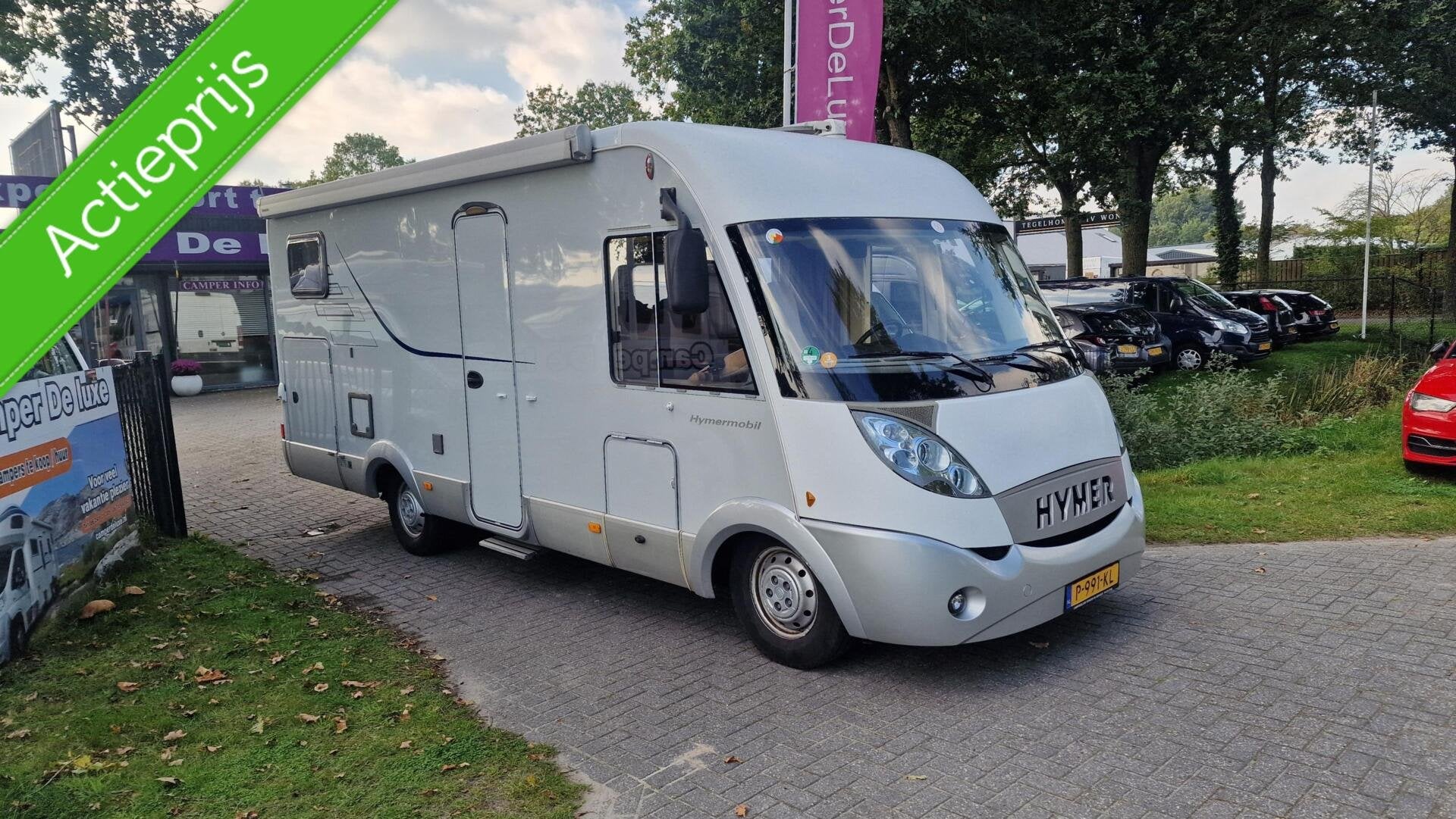 Hymer B 614CL 4P XL Garage, Zonnepaneel, Integraal, Ringverwarming, 6 tot 7 meter, Bedrijf