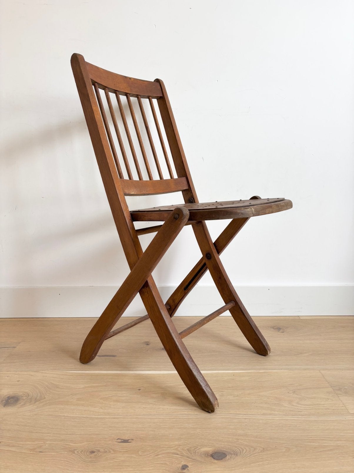 Antieke Venesta Bentwood Klapstoel(Thonet) jaren ‘20, Huis en Inrichting, Stoelen, Ophalen, Gebruikt, Bruin, ...