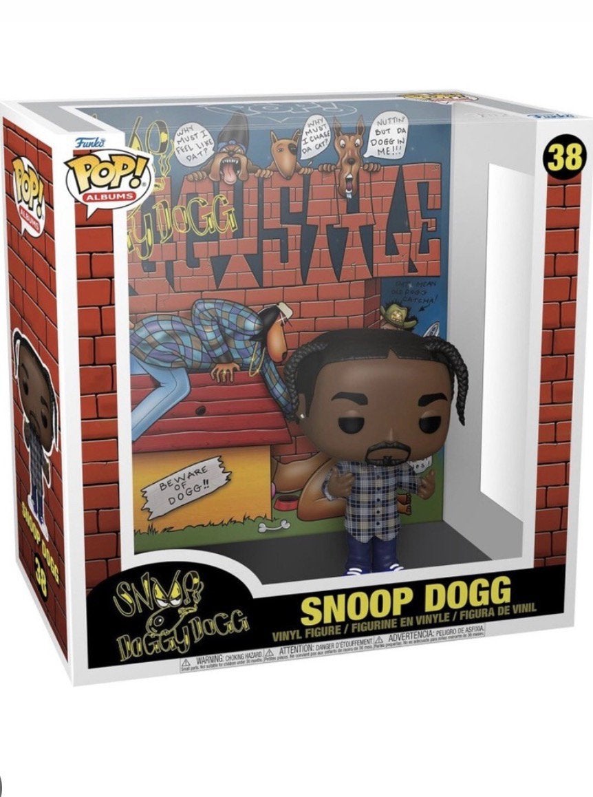 Funko pop Snoop dog  album, Ophalen of Verzenden, Zo goed als nieuw, Actiefiguur of Pop