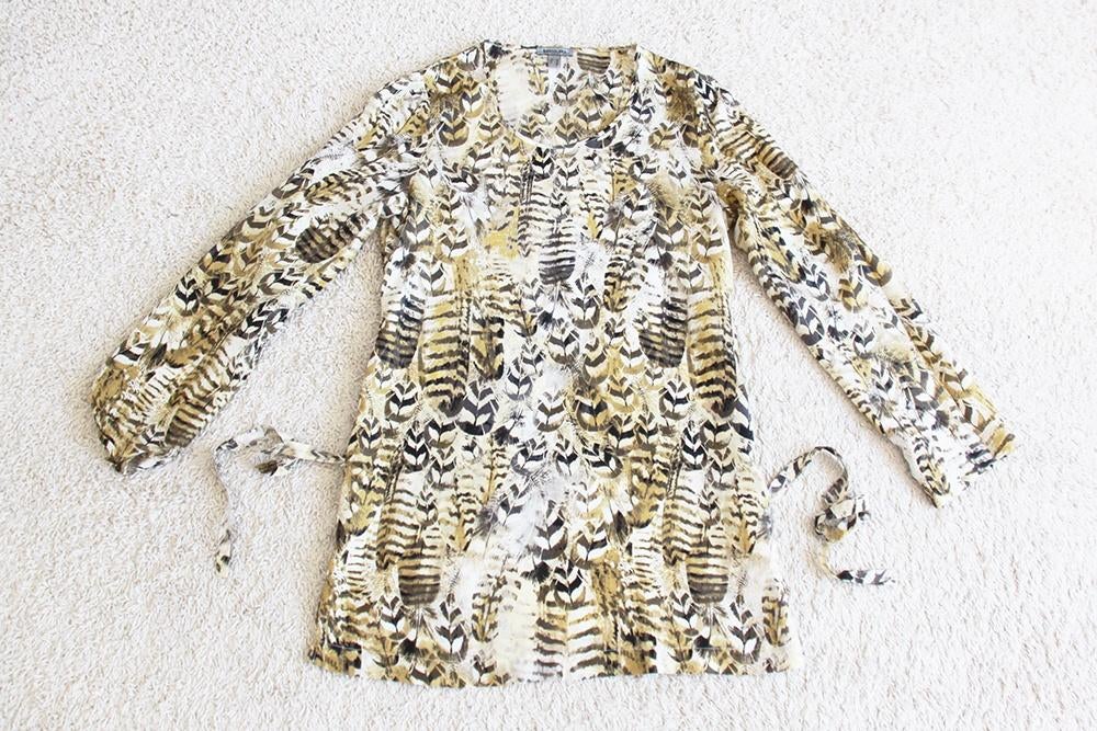 Prachtig Bandolera Jurkje2 100% Zijde (Maat 36) - 461 € 55,-