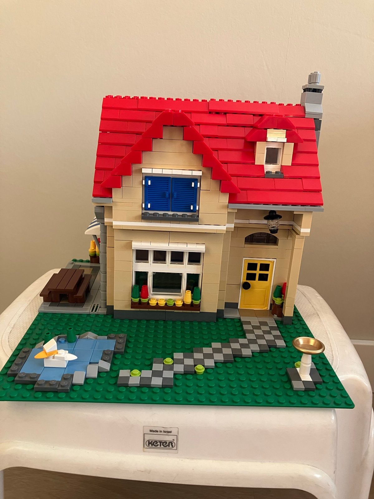 Lego Creator 6754 Familiehuis - Compleet met boekjes, Ophalen of Verzenden, Gebruikt