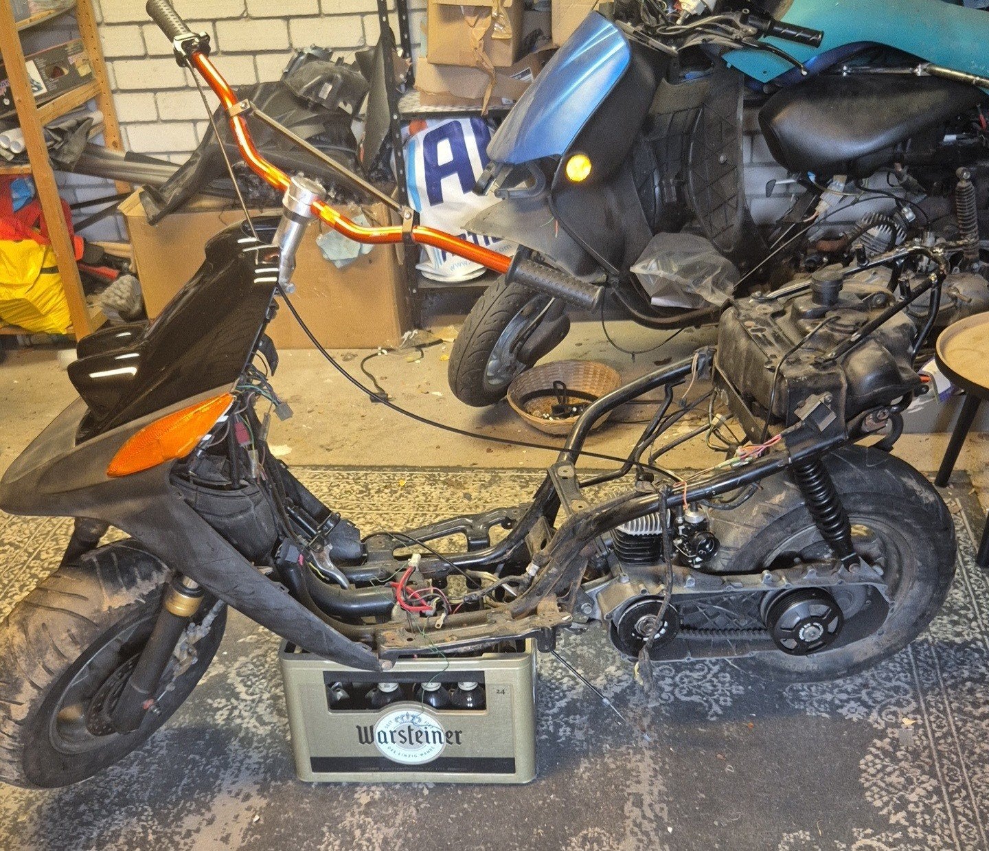 Yamaha Booster met Stage 6 kit en nieuwe kappenset, Fietsen en Brommers, Ophalen of Verzenden