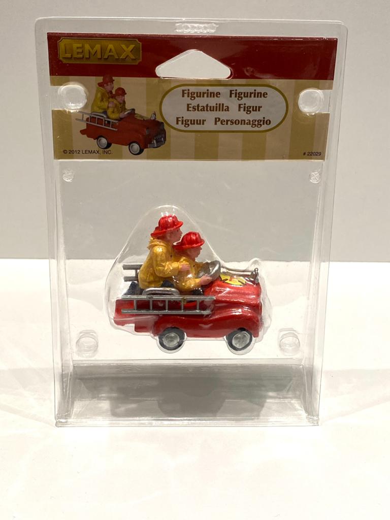 Lemax Pedal Car Fireman (22029), Diversen, Kerst, Verzenden