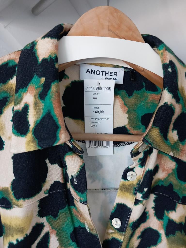 Jurk Another Woman, Kleding | Dames, Ophalen of Verzenden, Zo goed als nieuw, Groen