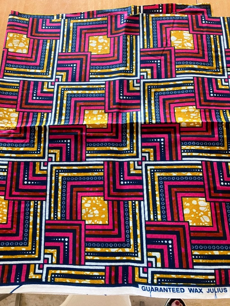 vlisco achtig julius holland  lap 11, Nieuw, Ophalen of Verzenden, 30 tot 120 cm, Katoen