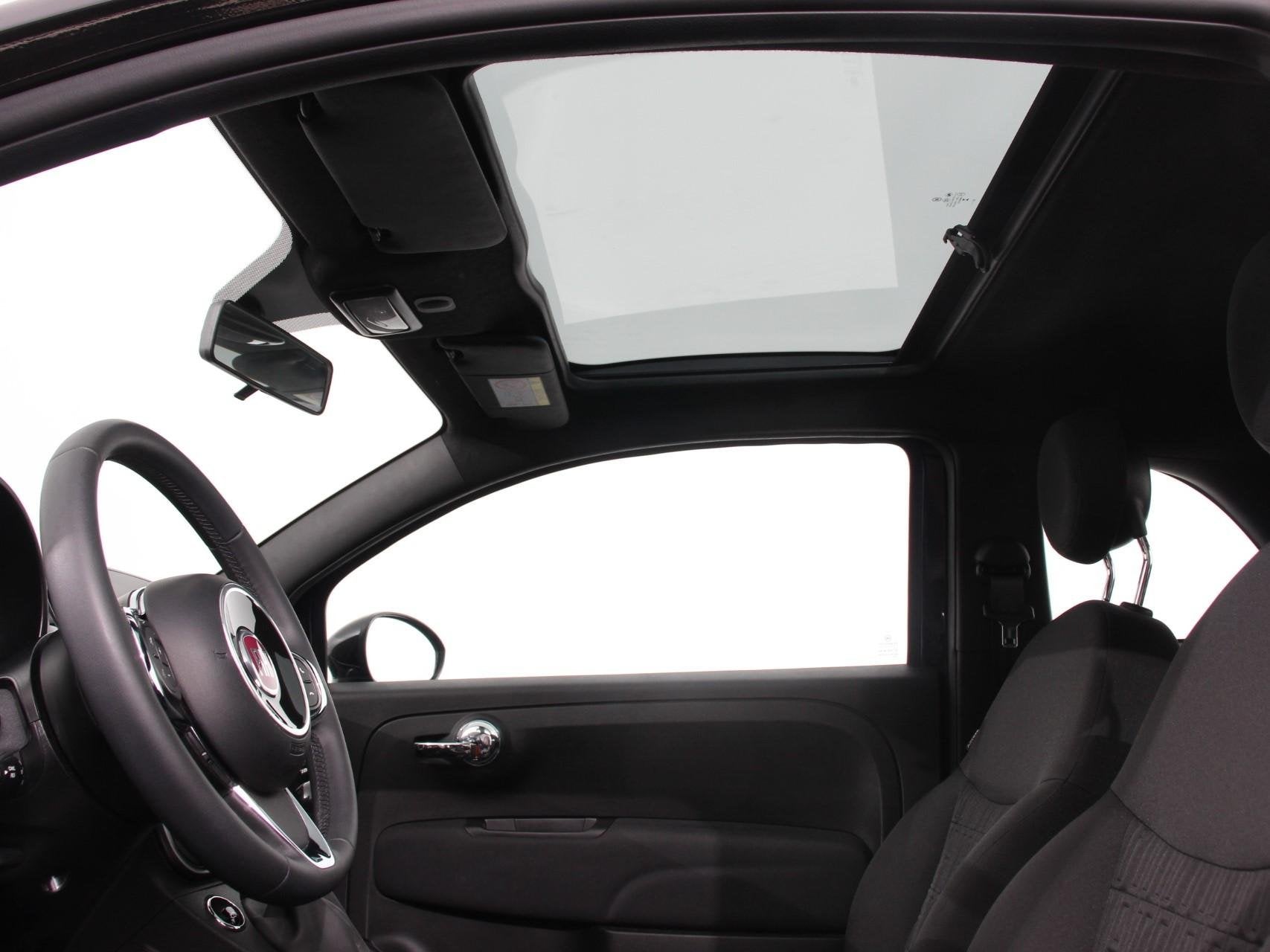 Fiat 500 1.0 Hybrid Dolcevita Finale Panorama dak Cruise Con, Auto's, Voorwielaandrijving, Stof, Gebruikt, Euro 6