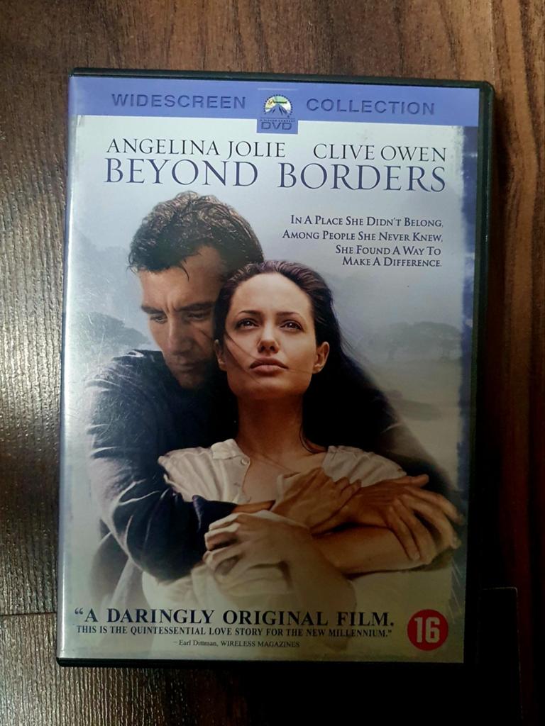 Beyond Borders DVD - Angelina Jolie & Clive Owen, Vanaf 16 jaar, Ophalen of Verzenden, Gebruikt