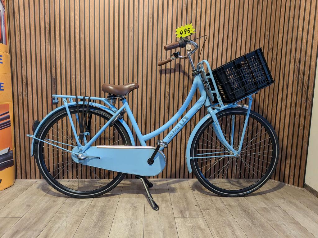 Cortina U4 28 inch Damesfiets framehoogte 50cm, Terugtraprem, Gebruikt, Niet ingevuld, Versnellingen