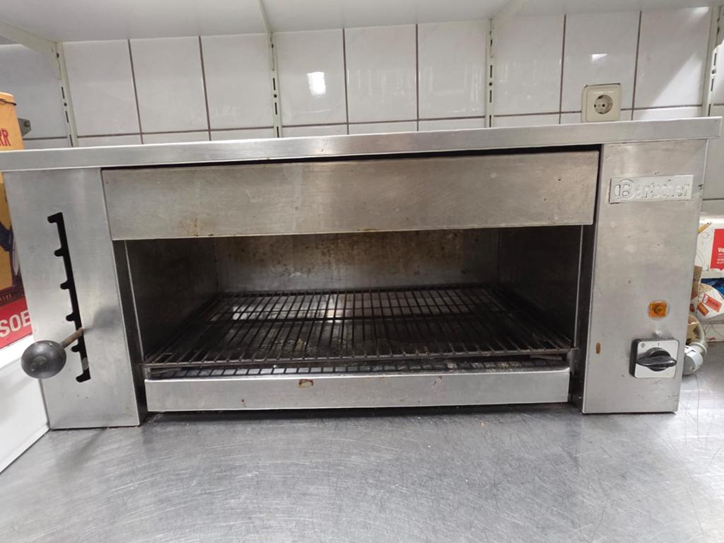 Professionele horeca Bartscher salamander / grill – RVS, Ophalen, 60 cm of meer
