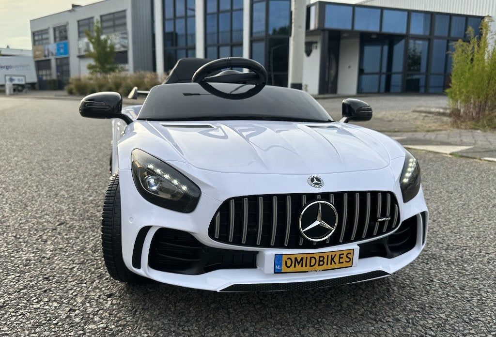 Mercedes-Benz GT-R AMG zwart 12V Afstandsbediening, MP3, AUX, Ophalen of Verzenden, Nieuw, Overige typen