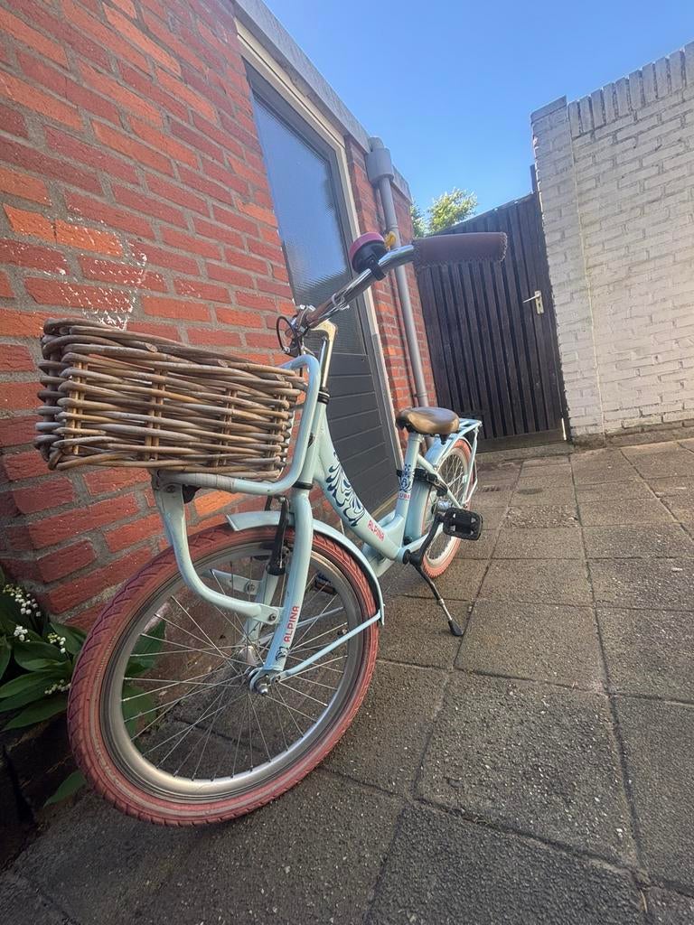 Mooie meisjesfiets 20 inch met mandje, Fietsen en Brommers, Fietsen | Meisjes, Ophalen, Gebruikt, 20 inch