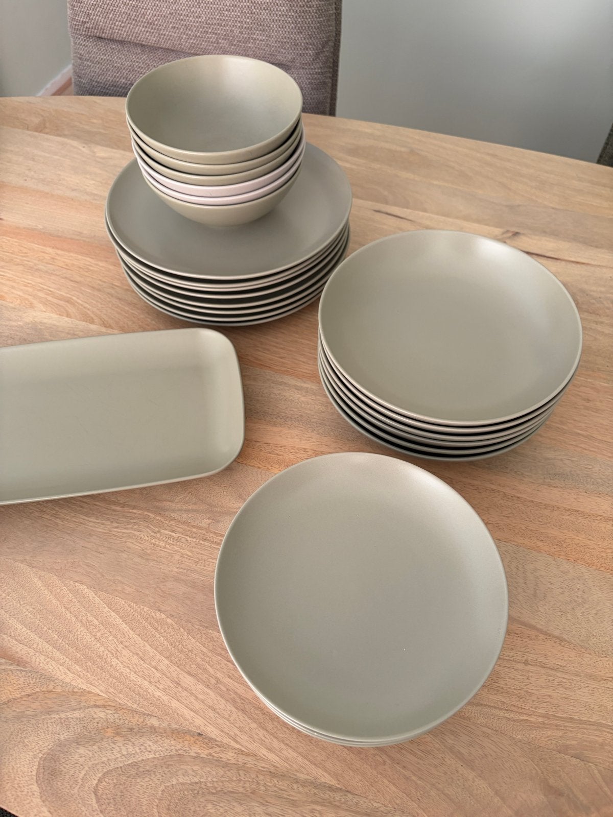 IKEA Servies Set Färgklar (30-delig), Ophalen, Keramiek, IKEA, Zo goed als nieuw
