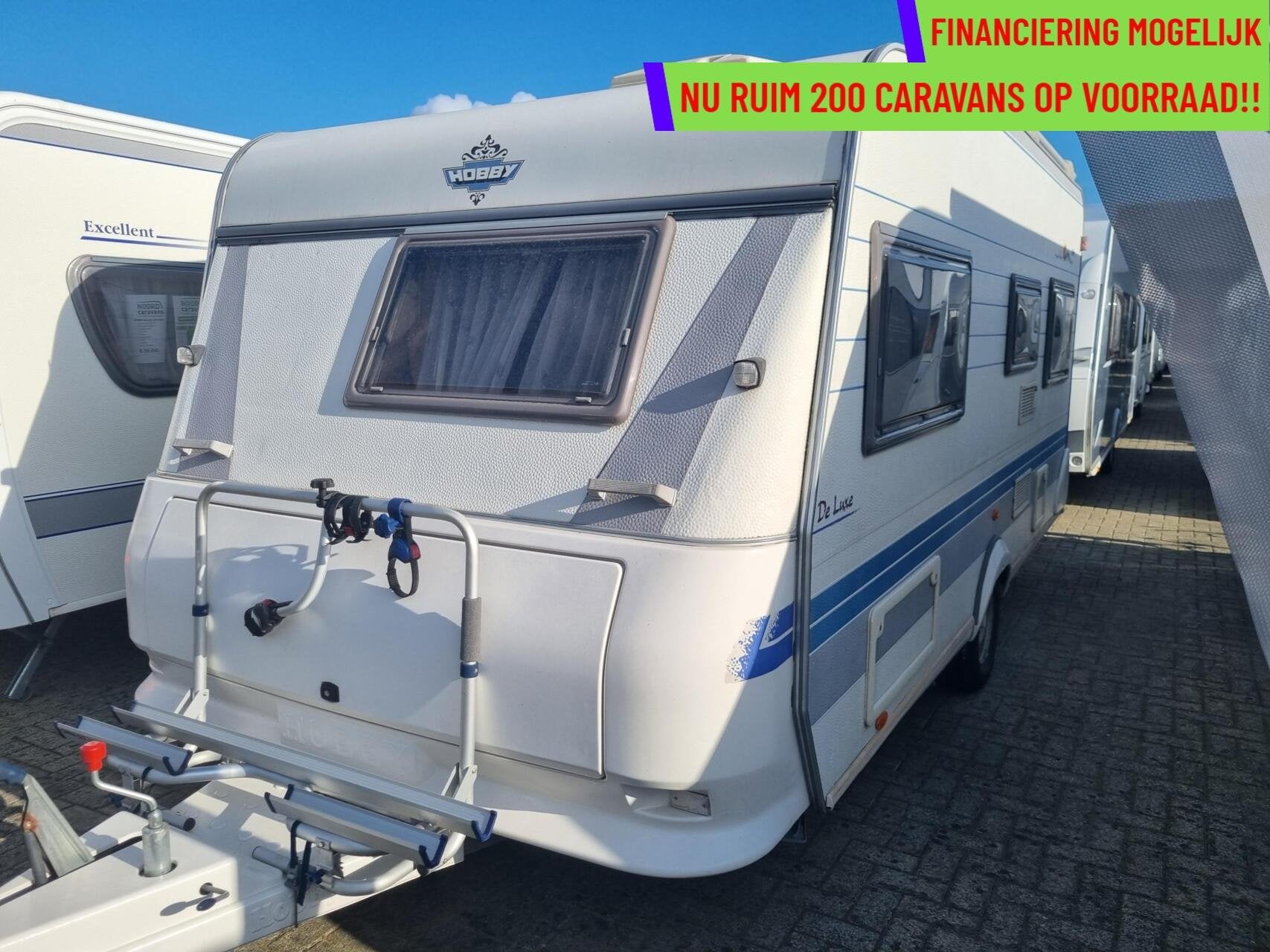 Hobby 460 UFE de luxe MOVER + VOORTENT + FRANSBED + LUIFEL, Rondzit, Hobby, Bedrijf, 6 tot 7 meter