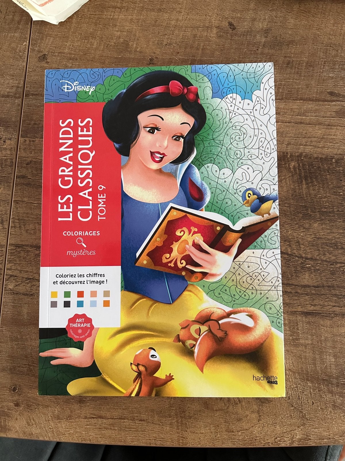 Kleurboek Disney hachette heroes tome 9, Ophalen of Verzenden, Zo goed als nieuw, Overige typen