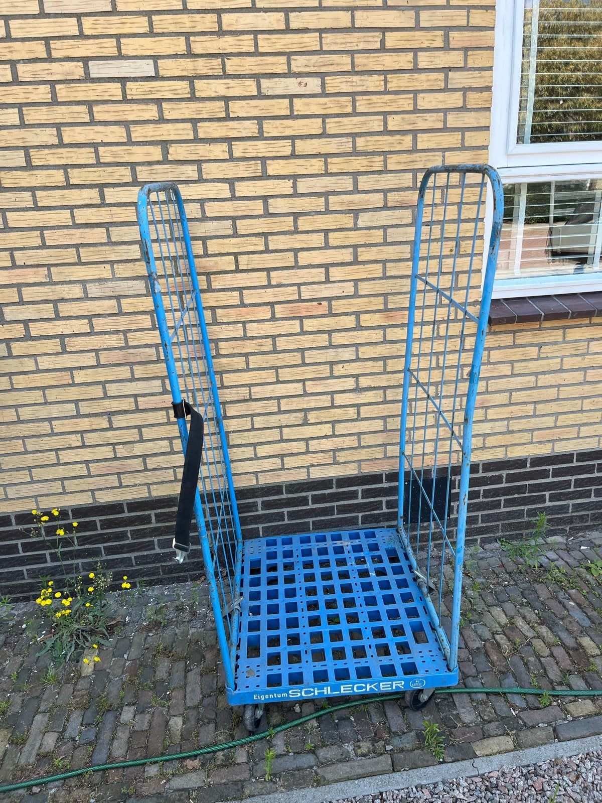 Rolcontainer 4x, Doe-het-zelf en Verbouw, Transportwagens, 100 liter of meer, Ophalen, Transportkar