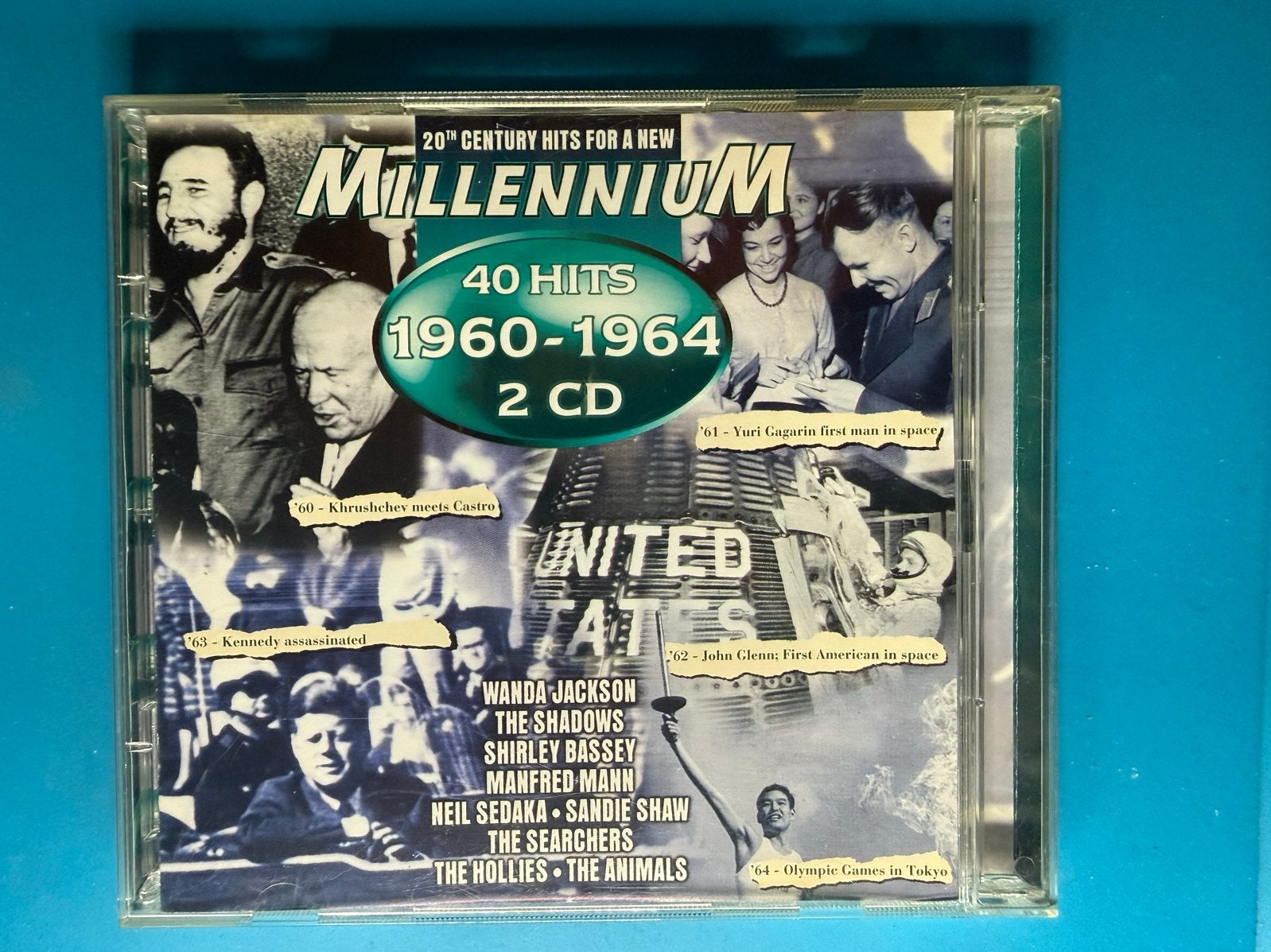 Millennium 1960-1964 - 40 Hits (2 CD) - Zo goed als nieuw, Pop, Ophalen of Verzenden, Zo goed als nieuw, Verzamelalbum