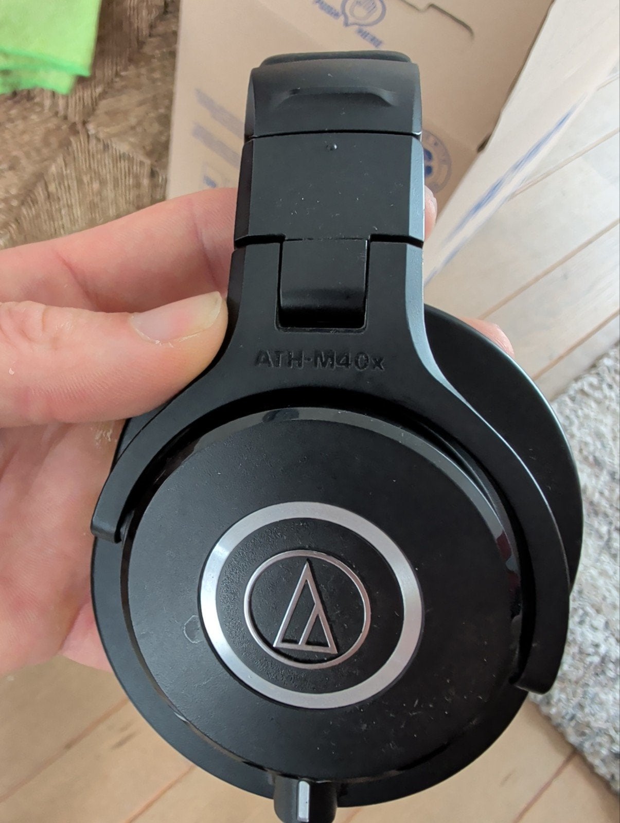 Audio-Technica ATH-M40x Hoofdtelefoon - geen oorkussens, Audio, Tv en Foto, Ophalen of Verzenden, Zo goed als nieuw, Overige merken