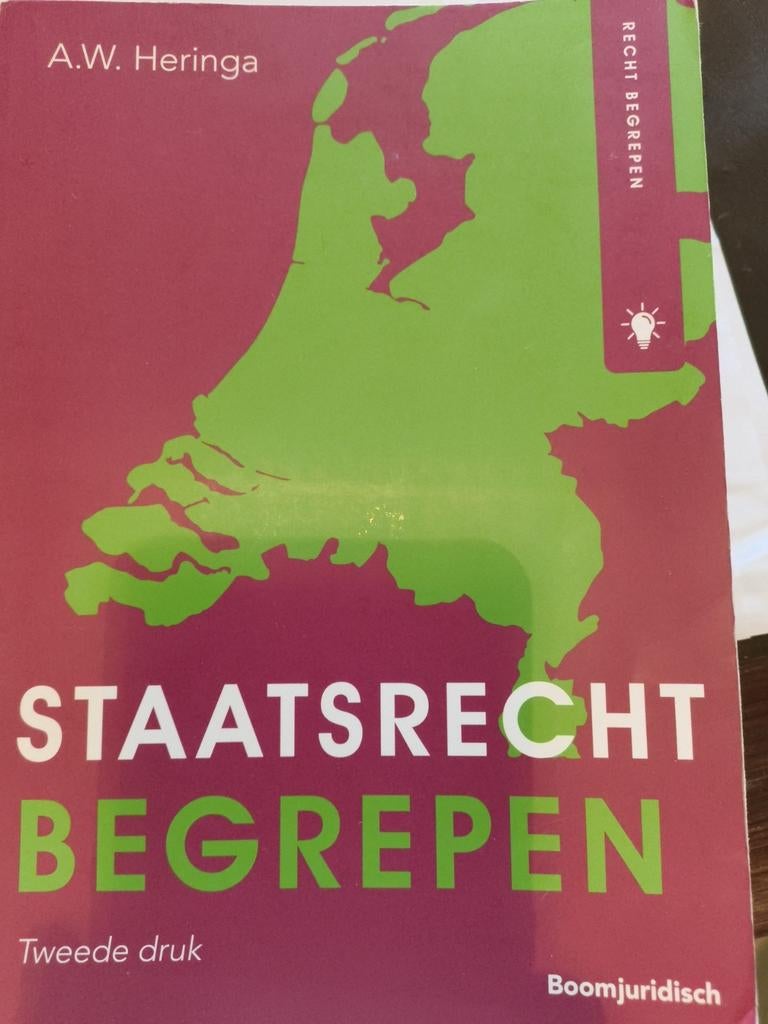 A.W. Heringa - Staatsrecht begrepen, Boeken, A.W. Heringa, Sociale wetenschap, Ophalen of Verzenden, Zo goed als nieuw