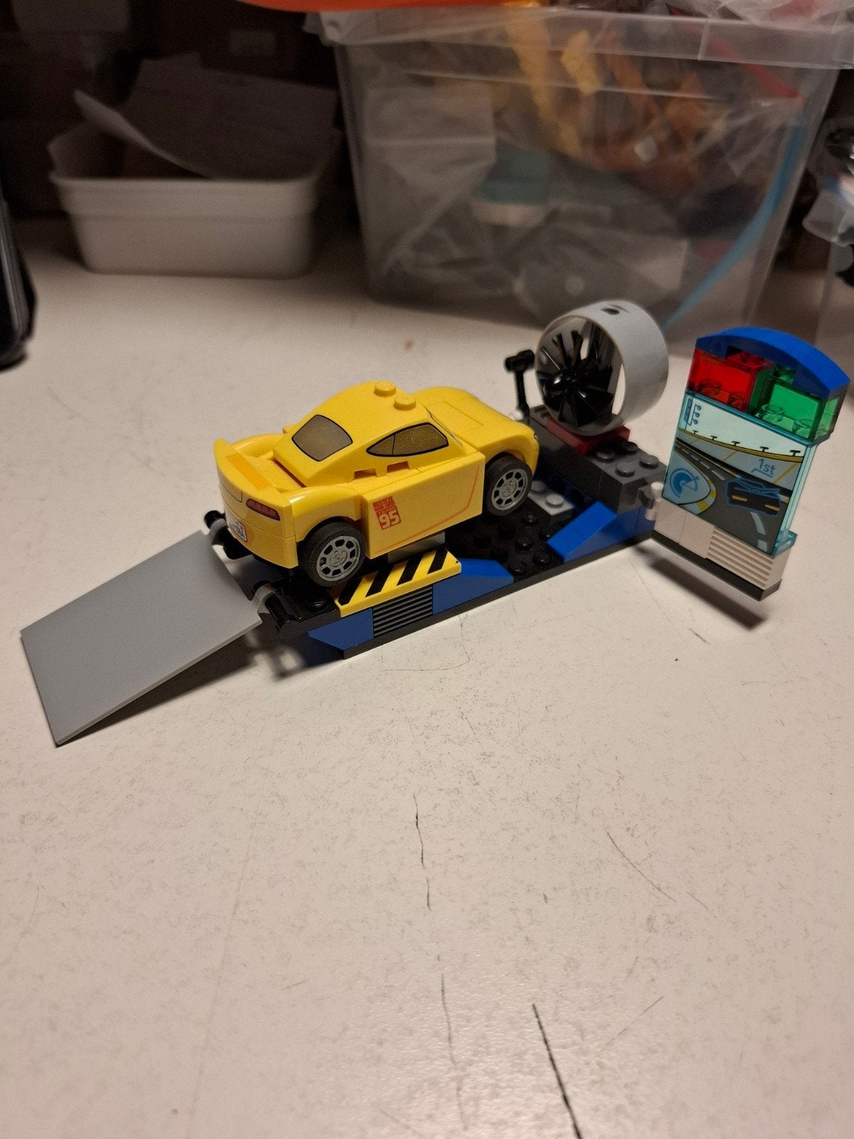 cruz ramirez race simulator, Ophalen of Verzenden, Zo goed als nieuw, Lego
