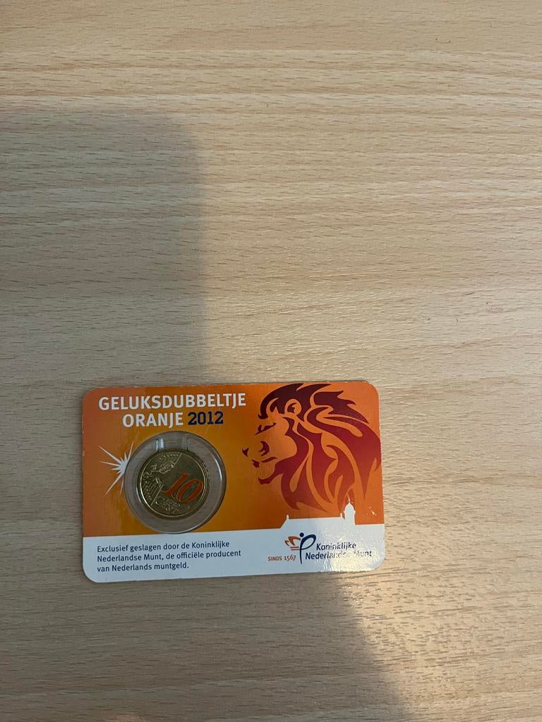 Geluksdubbeltje Oranje 2012 - Koninklijke Nederlandse Munt, Postzegels en Munten, Munten | Nederland, Verzenden, Koningin Beatrix