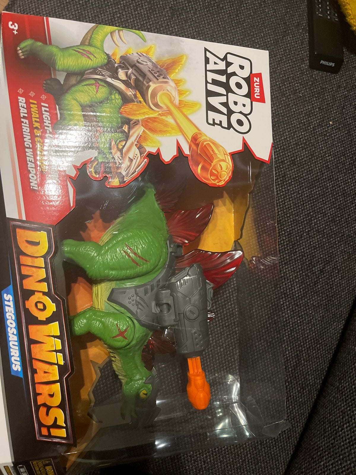 ZURU Robo Alive Dino Wars Stegosaurus met wapen, Ophalen of Verzenden, Nieuw, Jongen of Meisje