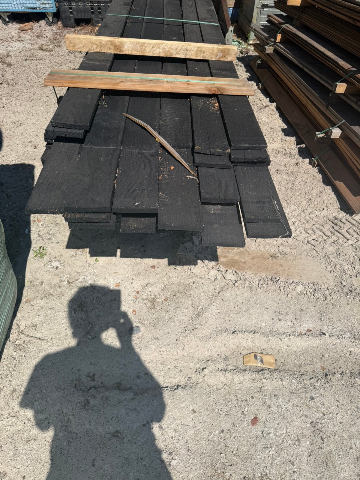 Zweeds rabat , douglas planken, Tuin en Terras, Palen, Balken en Planken, Ophalen, Zo goed als nieuw, 250 cm of meer, Planken