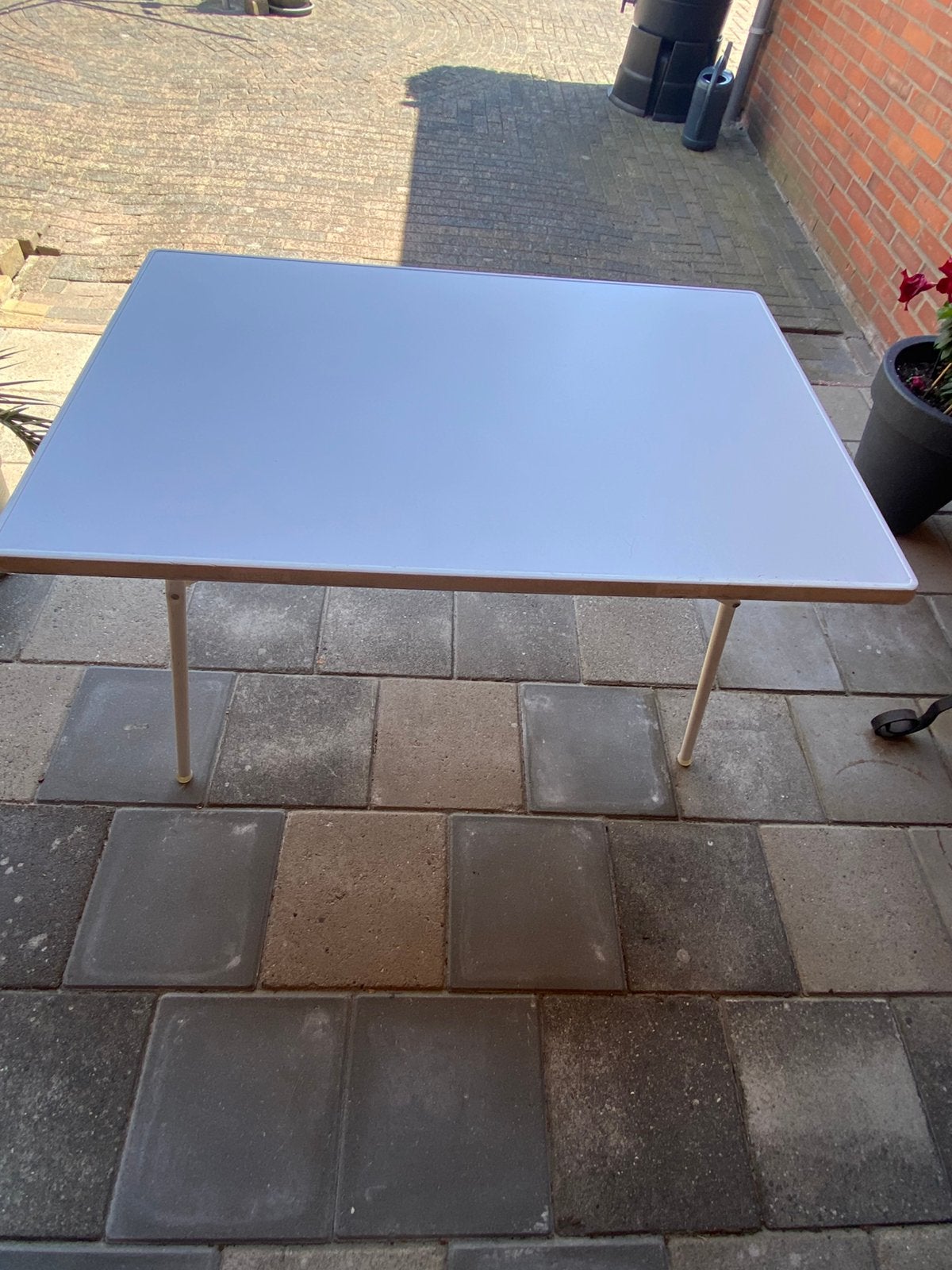 Mooie camping Tafel, Ophalen, Zo goed als nieuw, Campingtafel