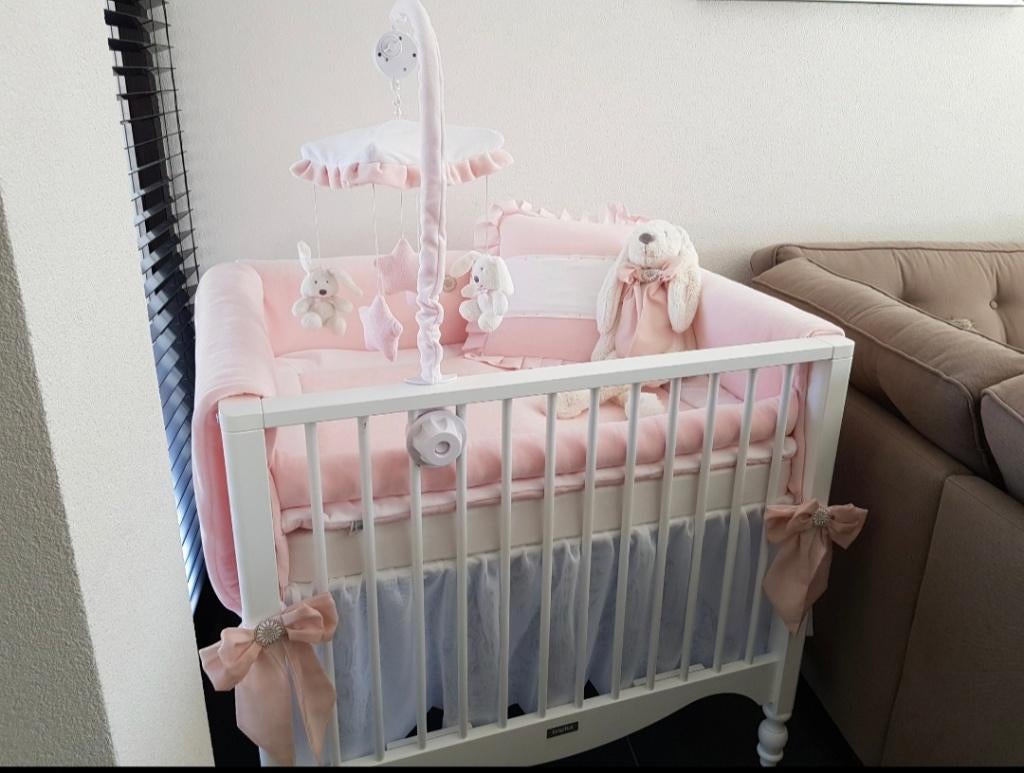 Box bopita incl boxaankleding Royal Collection, Kinderen en Baby's, Ophalen, Gebruikt, Vierkant, In hoogte verstelbaar