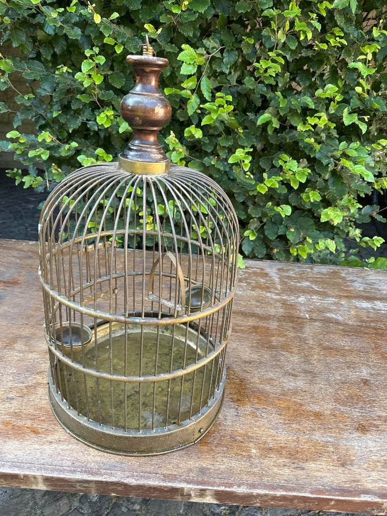 Koper vogelhuis, Tuin en Terras, Vogelhuisjes en Vogelbaden, Ophalen, Gebruikt
