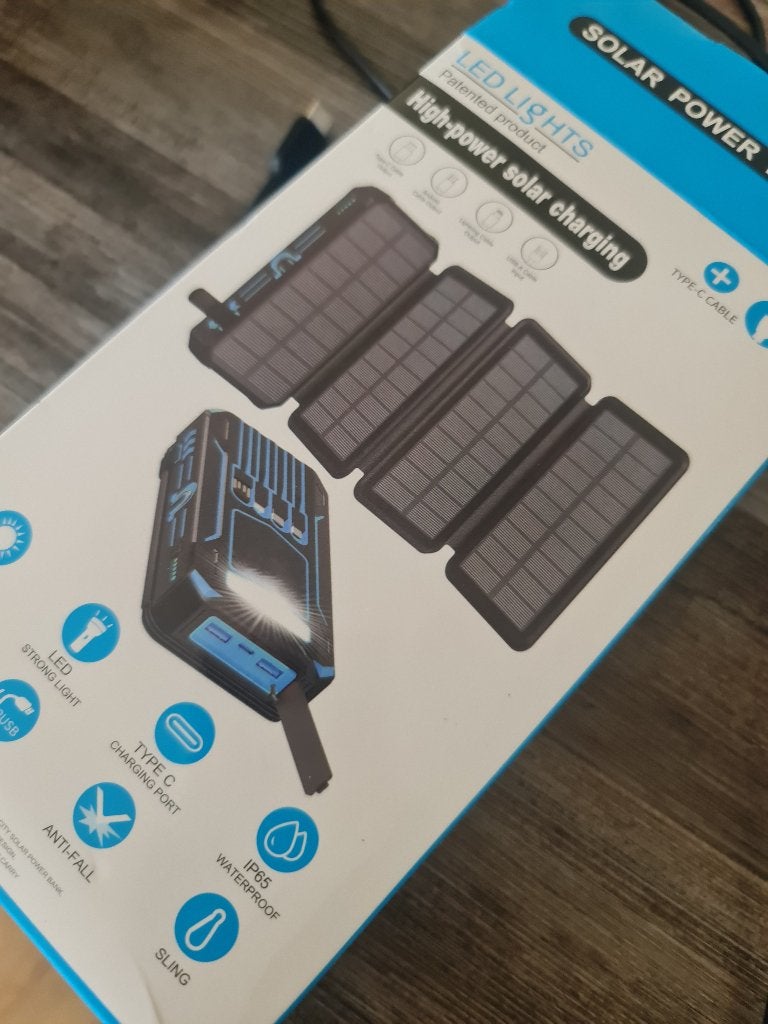 High-power solar oplader / powerbank, Ophalen of Verzenden, Nieuw, Met 1 controller, Original