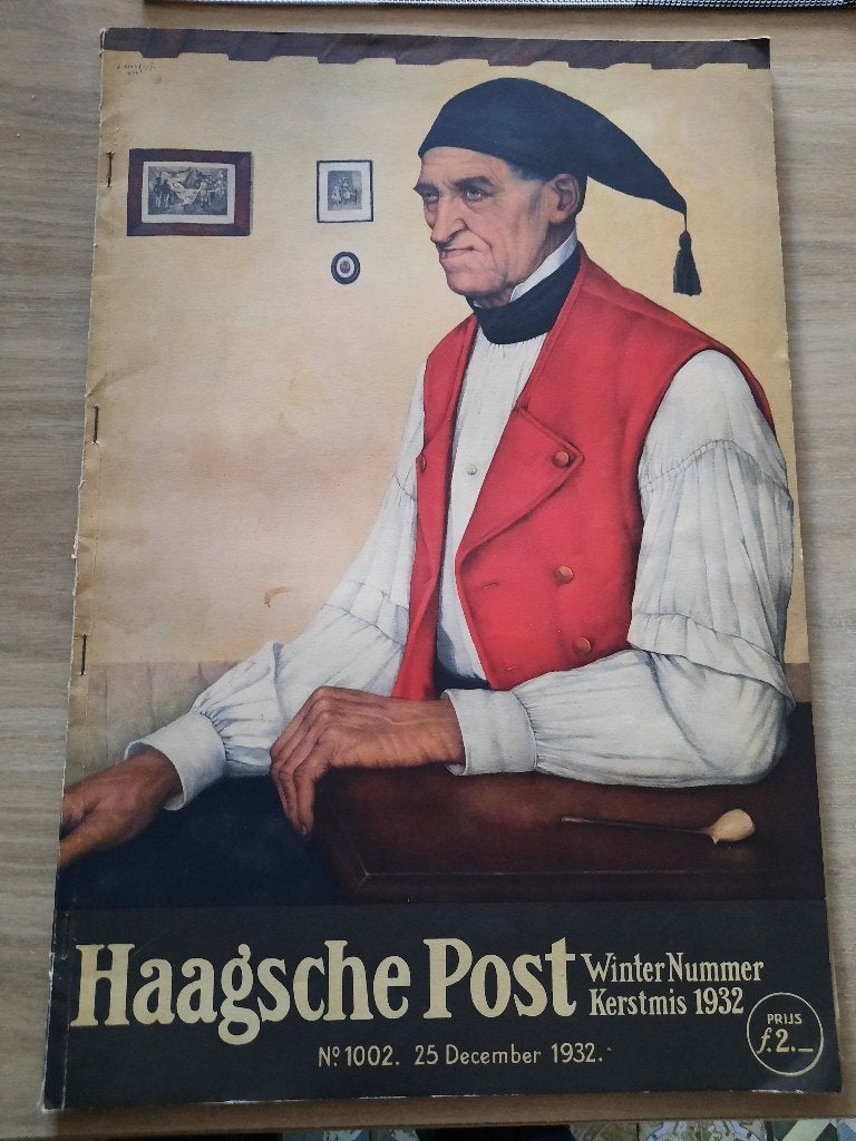 Haagsche Post winternummer 1932, Ophalen of Verzenden, Gelezen, Krant
