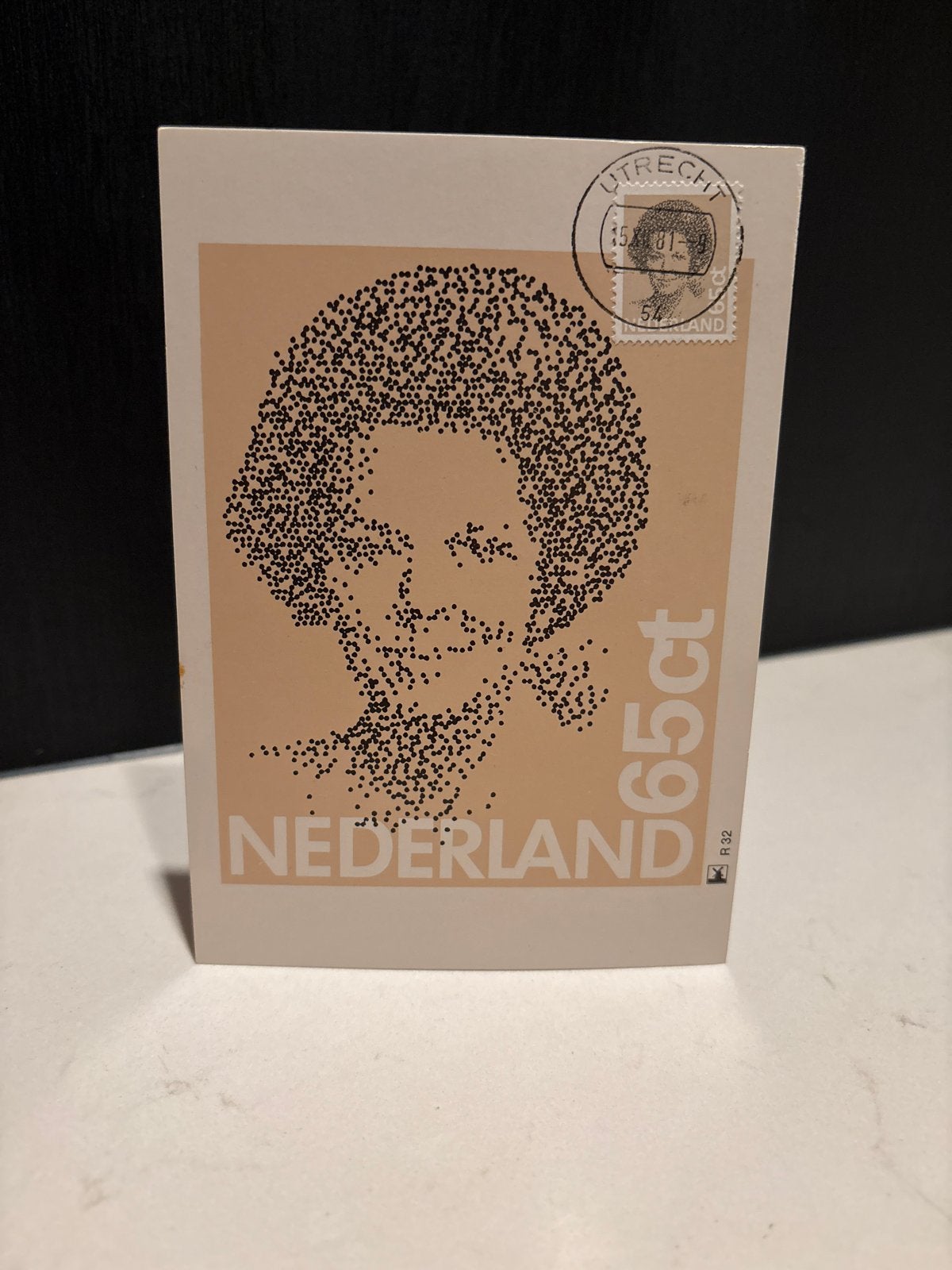 Postzegel H.M. Koningin Beatrix 1e dag uitgifte 1981, Ophalen of Verzenden, Na 1940, Gestempeld