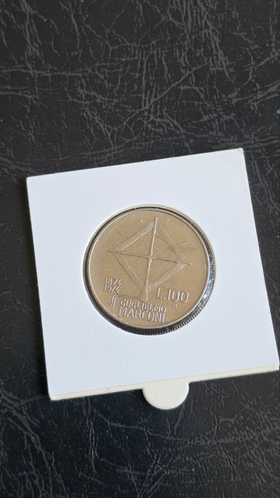 Italiaanse 100 Lire munt 1984 - Guglielmo Marconi, Ophalen of Verzenden, Italië, Losse munt