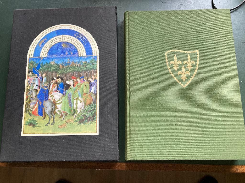 Tres Riches Heures, Verzenden, Zo goed als nieuw, Schilder- en Tekenkunst