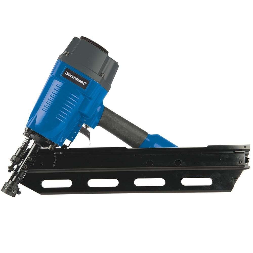 Pneumatische tacker 90 mm Silverline, Ophalen of Verzenden