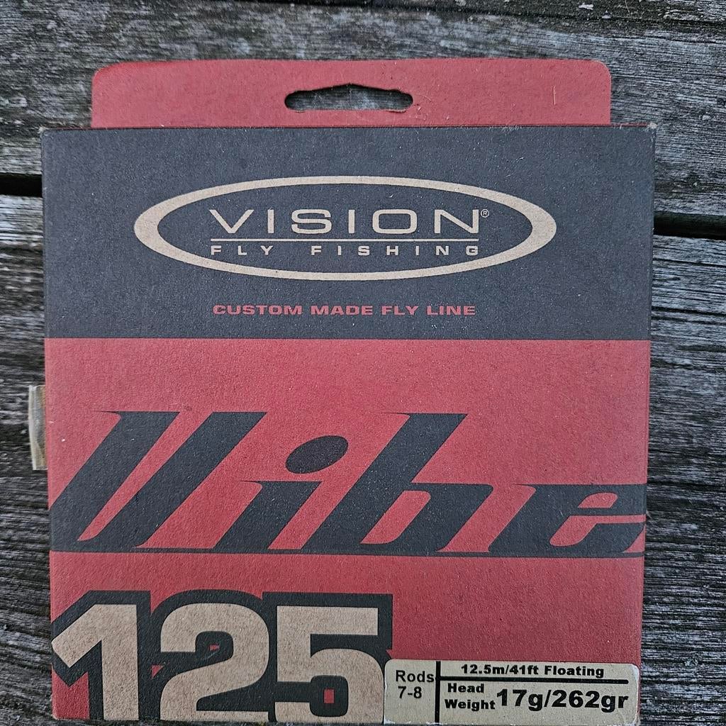 Vision Vibe 125 vliegenlijn WF #7/8, Watersport en Boten, Hengelsport | Vliegvissen, Ophalen of Verzenden