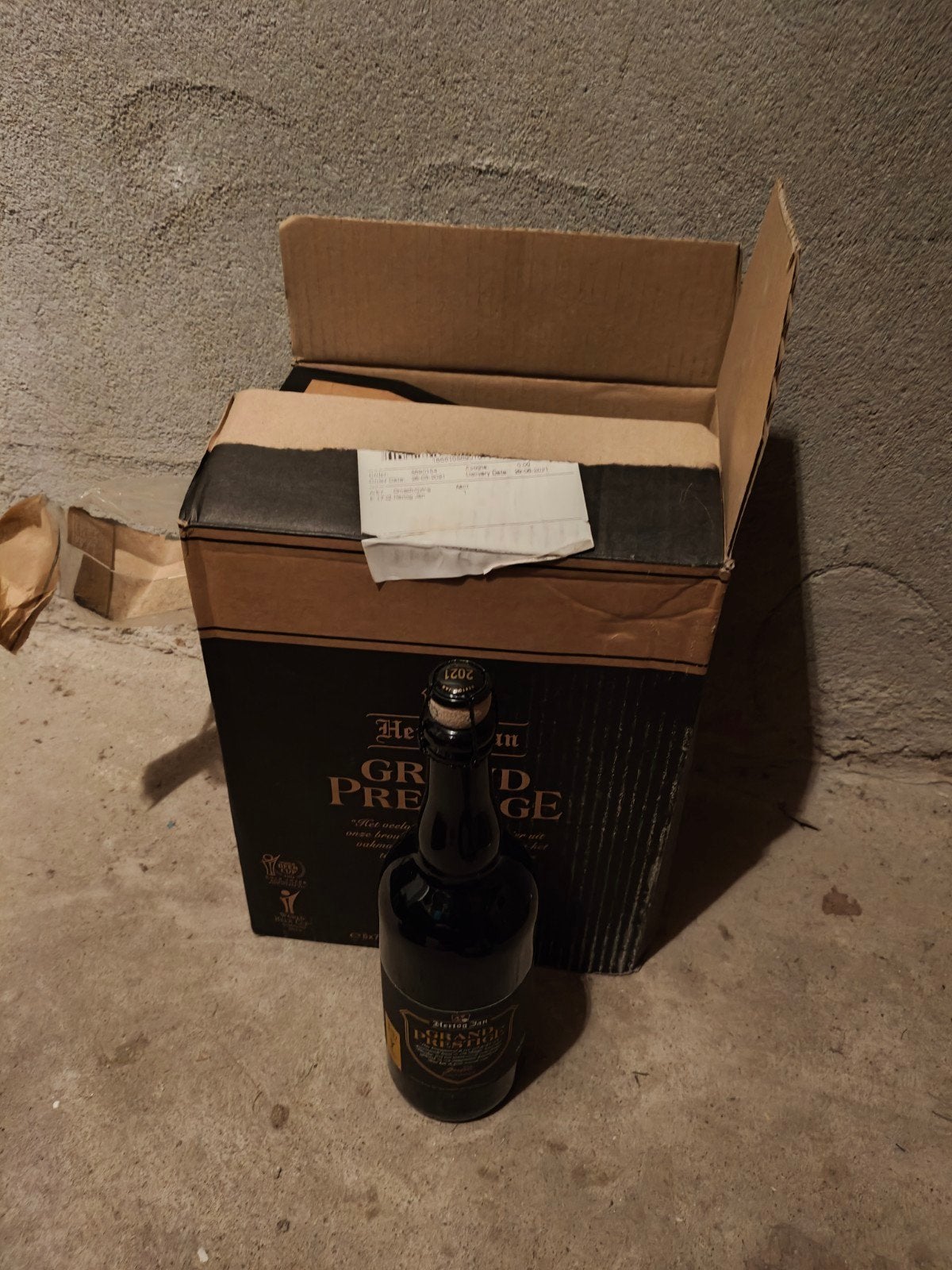 Hertog Jan Grand Prestige 2020 & 2021 - Collectors Item, Ophalen of Verzenden, Nieuw, Flesje(s), Hertog Jan