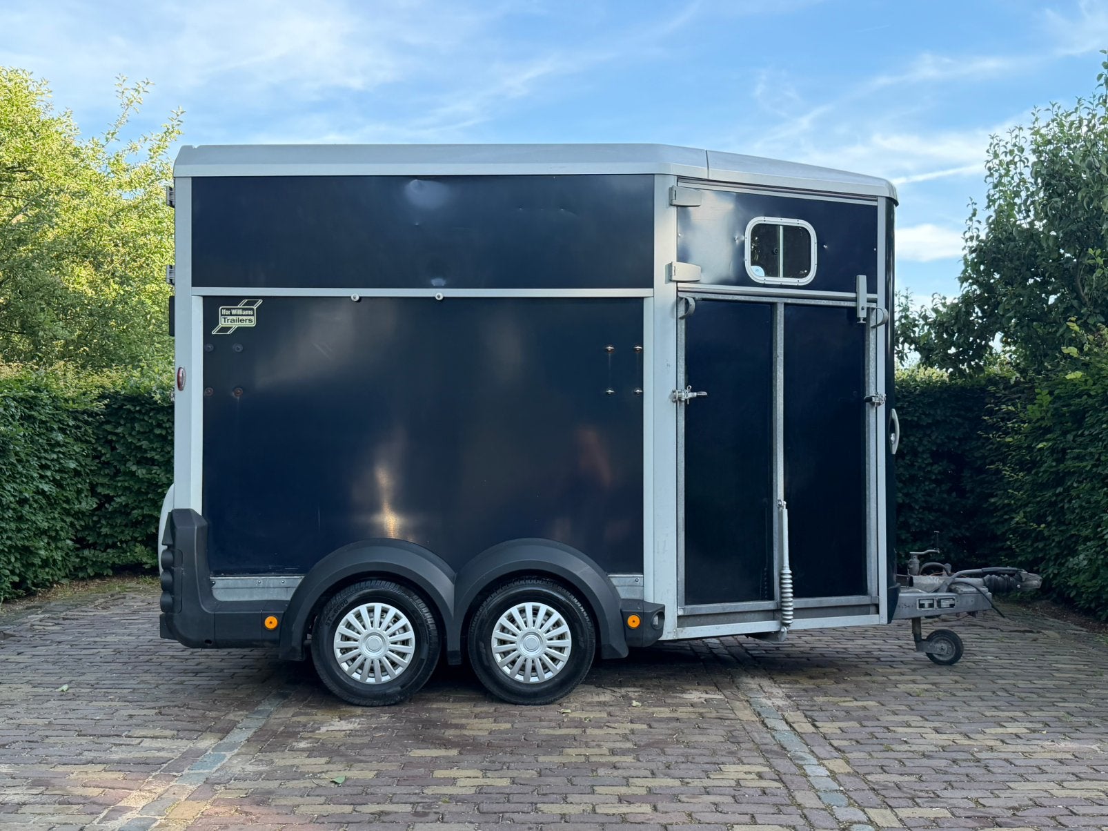 Ifor Williams hb511 met vooruitloop en aluminium vloer, Ophalen, Gebruikt, Aluminium, 2-paards trailer